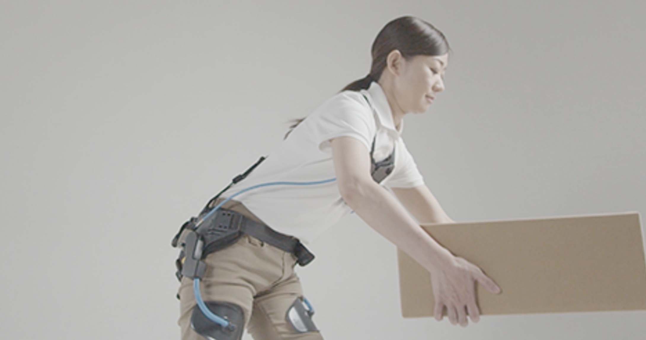 Laevo Exoskeleton 허리 하부 지지 구조